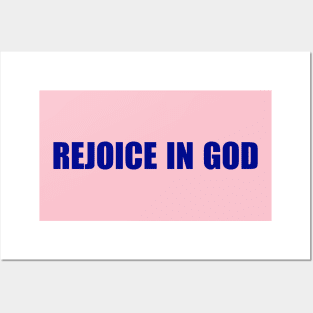 Rejoice Posters and Art